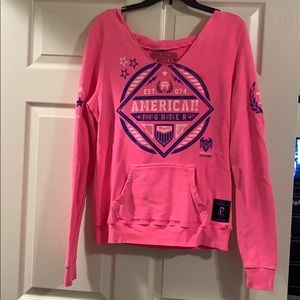 American fighter sweatshirt